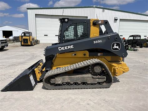 2021 john deere 333g skid loader|john deere 333g price.